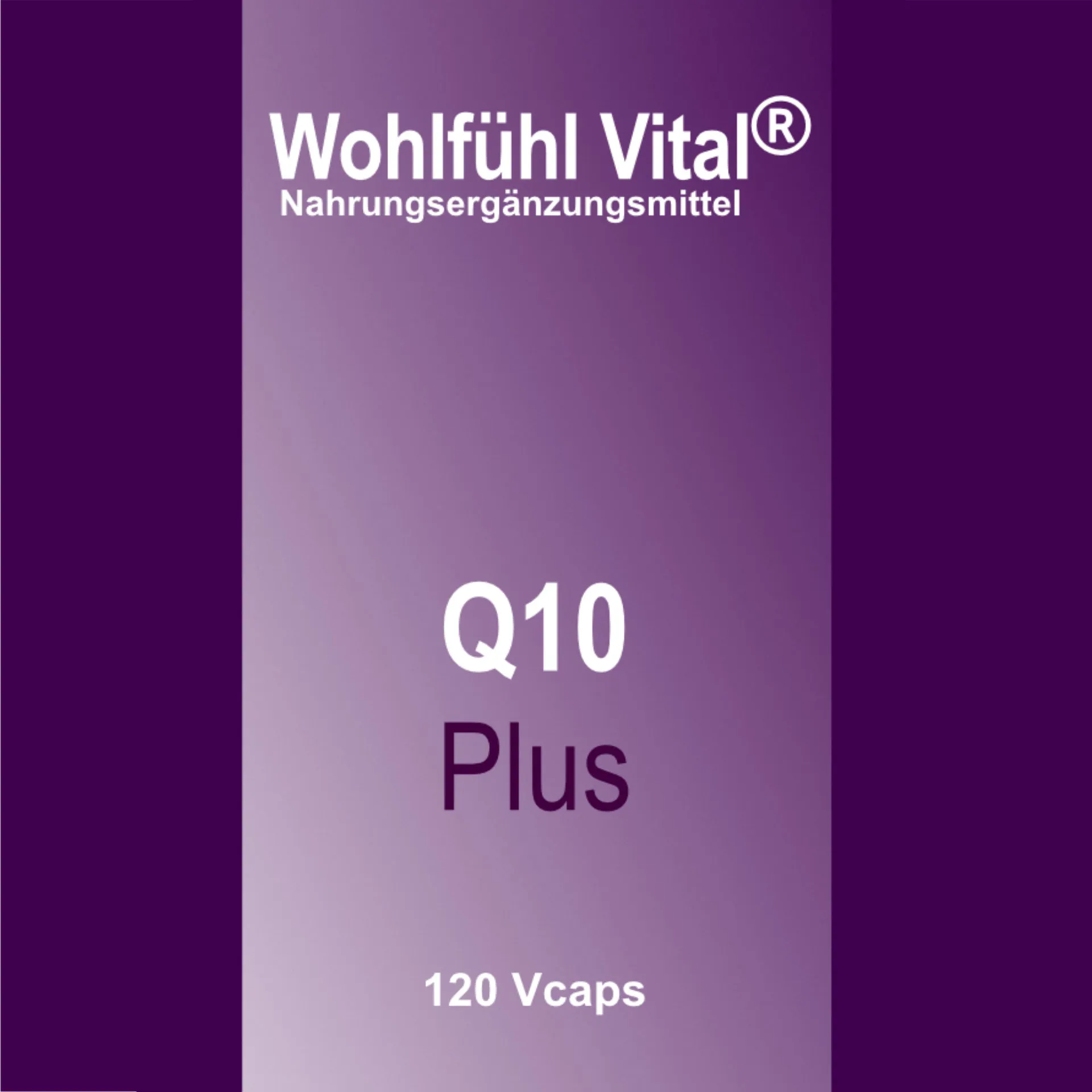 Q10 Plus, 120 Kapseln Nachfüllpackung, von Wohlfühl Vital