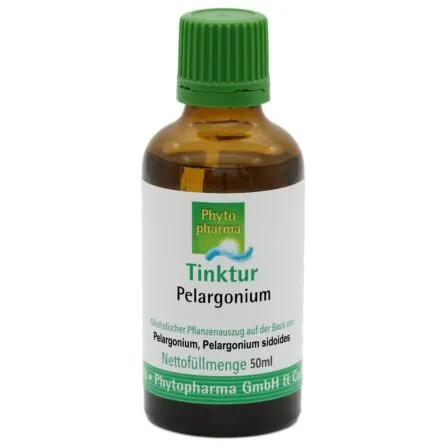Tinktur "Pelargonium" (Pelargonium sidoides), 50 ml, von Phytopharma