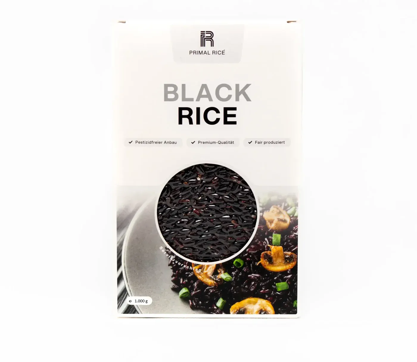 Schwarzer Reis 1 kg vakuumiert, von Hi-rice.swiss