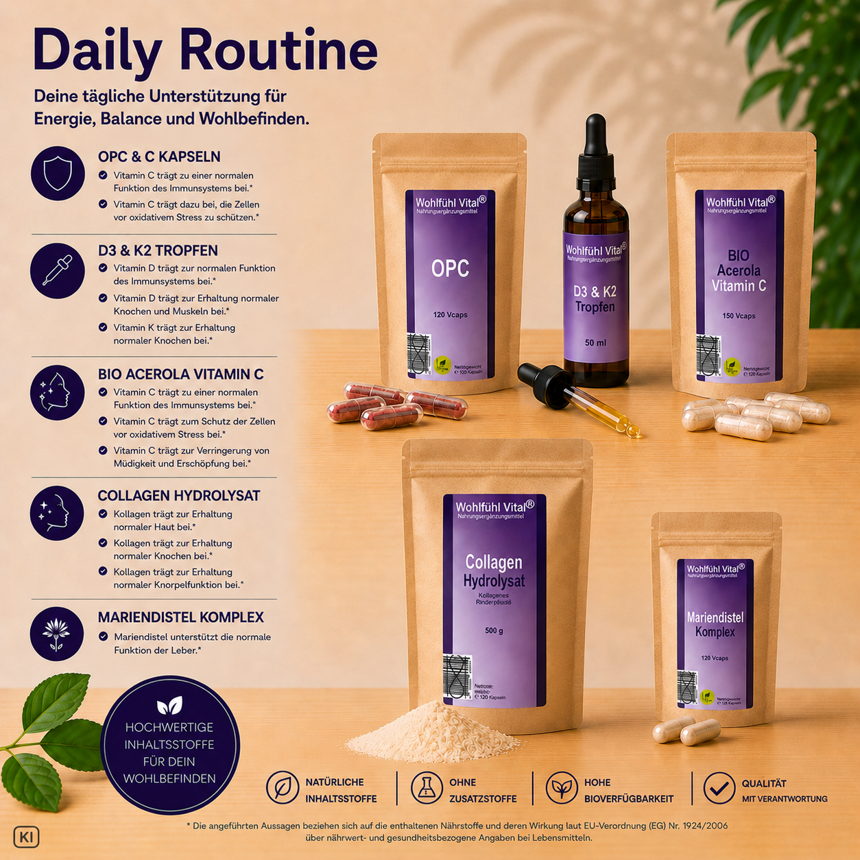 Daily Routine (Bundle 5) von Wohlfühl Vital®