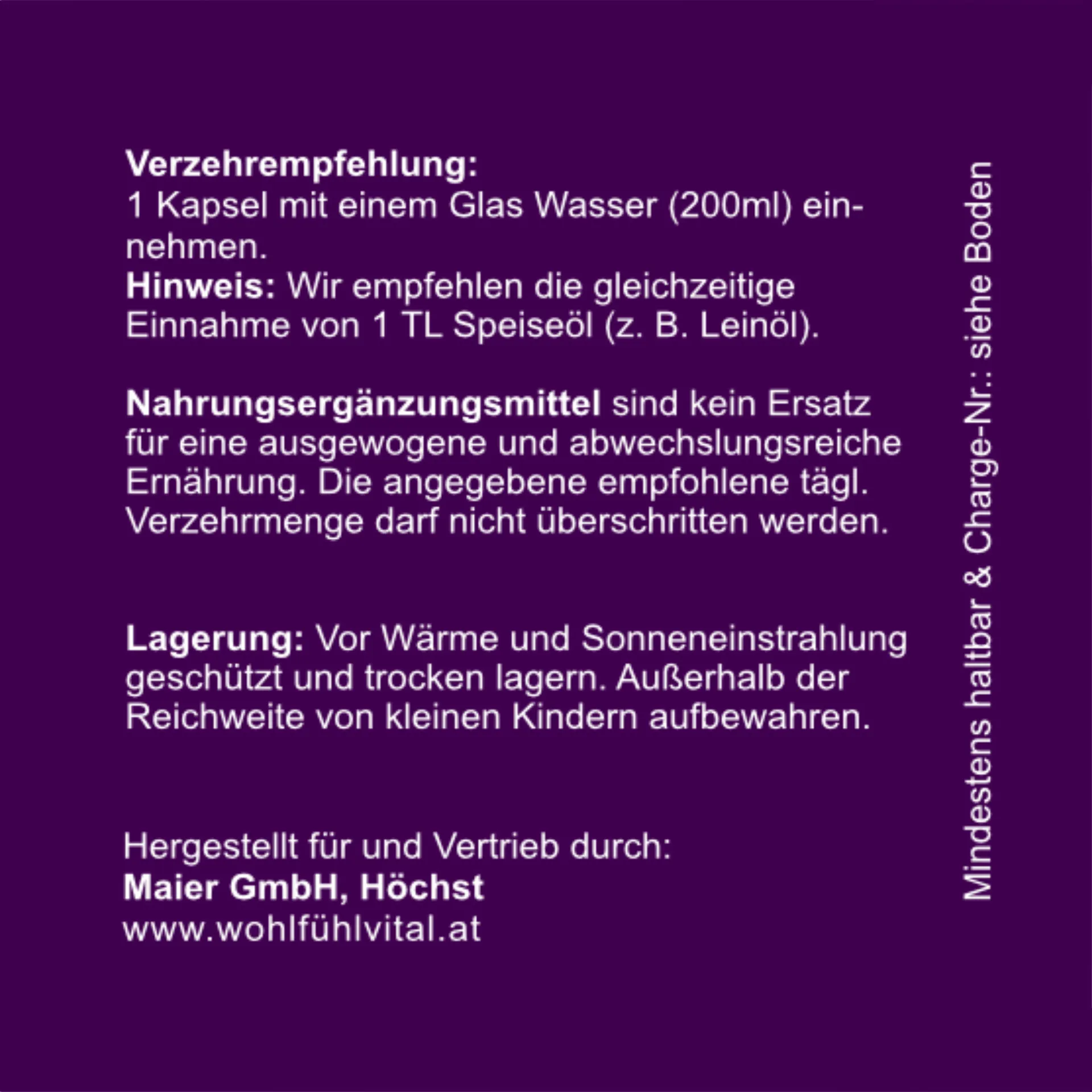 Q10 Plus, 60 Kapseln im Glas, von Wohlfühl Vital