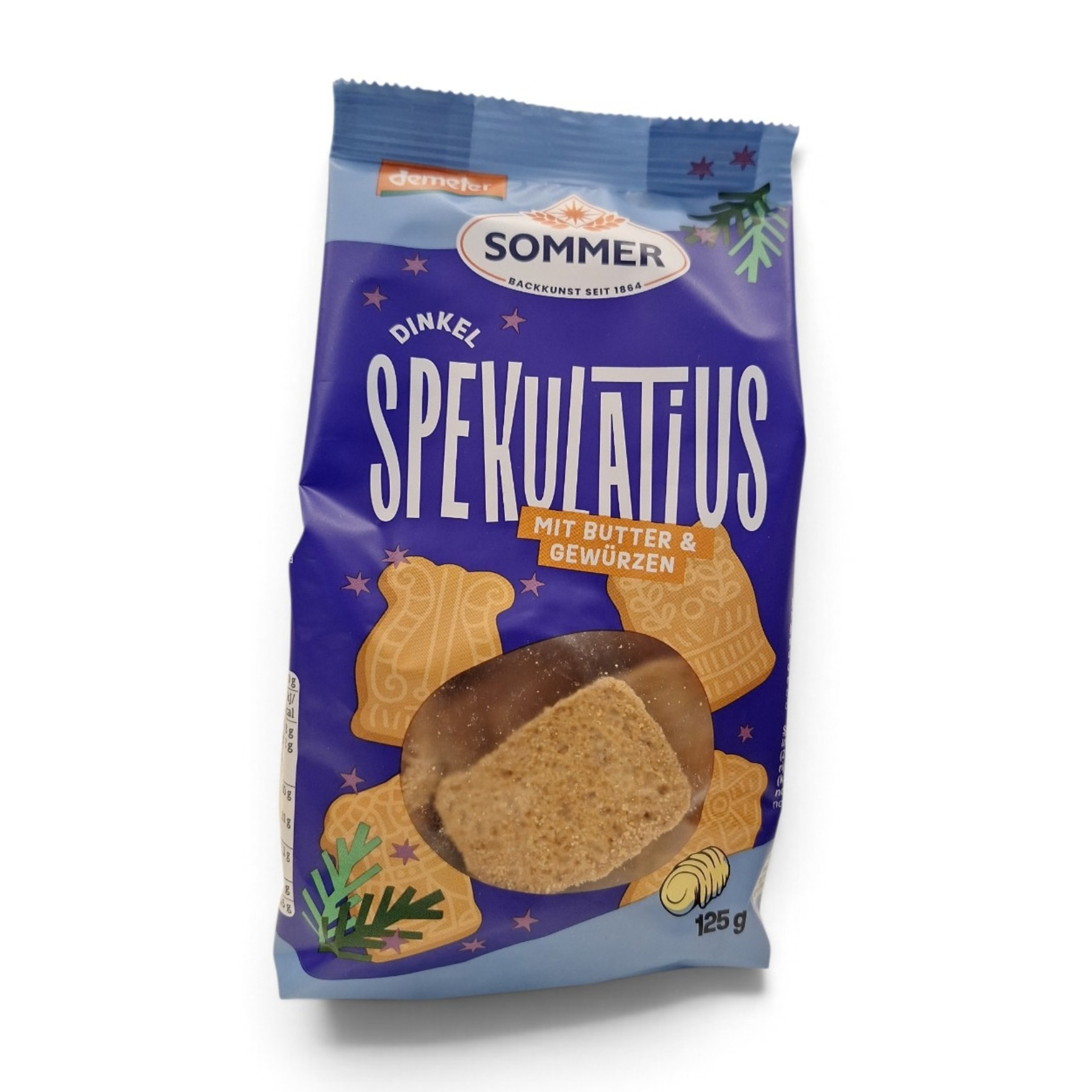 Dinkel Spekulatius, 125 g, von Sommer