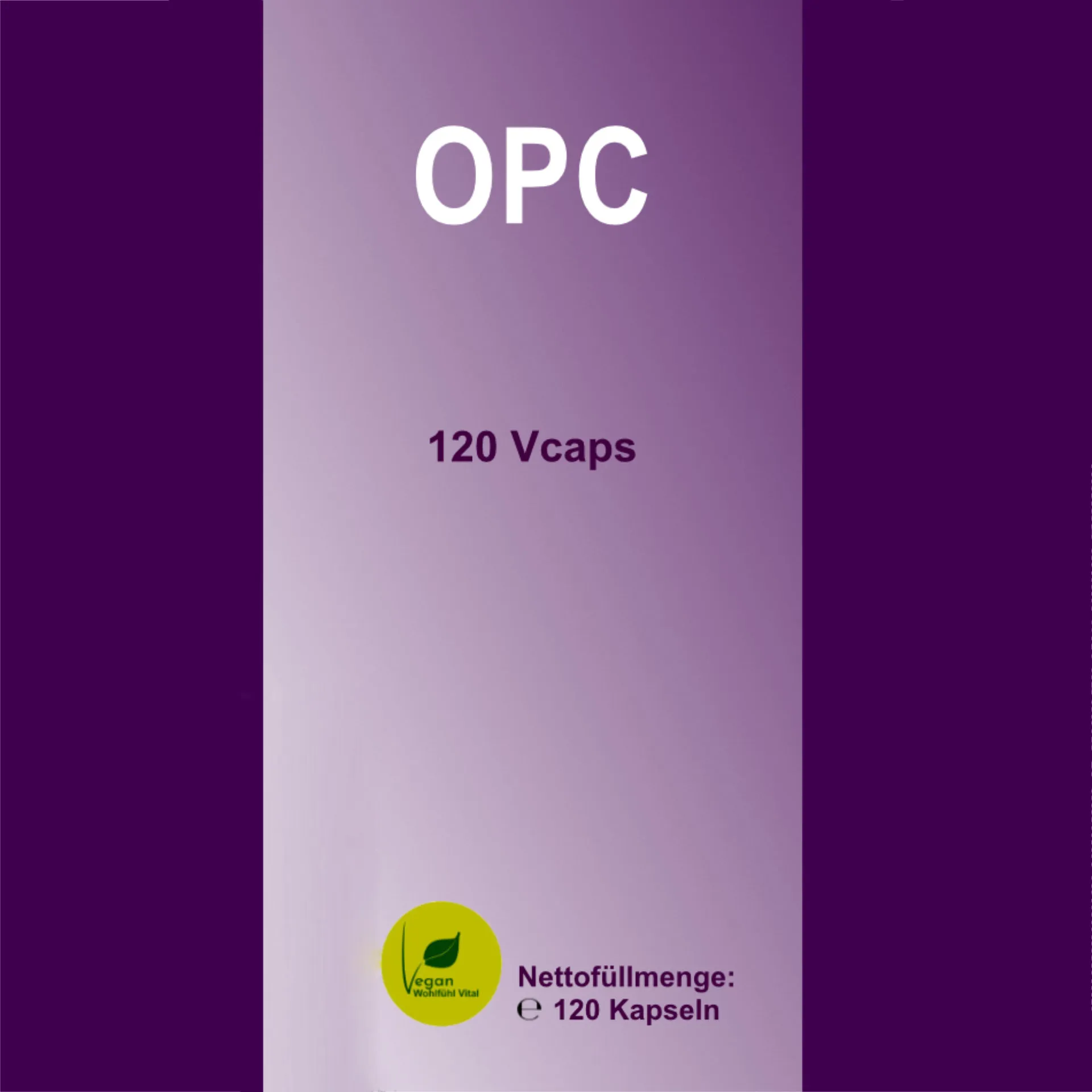 OPC, 120 Kapseln, vegan, von Wohlfühl Vital