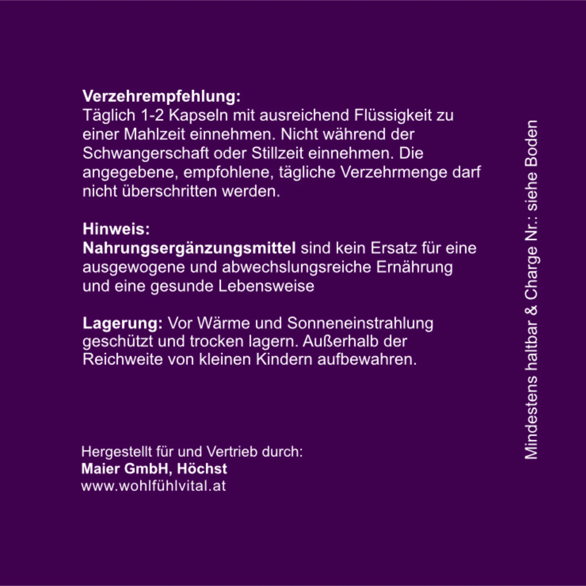 Ashwagandha, 120 Kapseln im Glas, von Wohlfühl Vital®