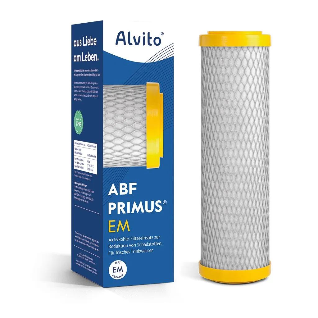 Filtereinsatz Aktivkohlefilter ABF Primus® EM "gelb", von Alvito
