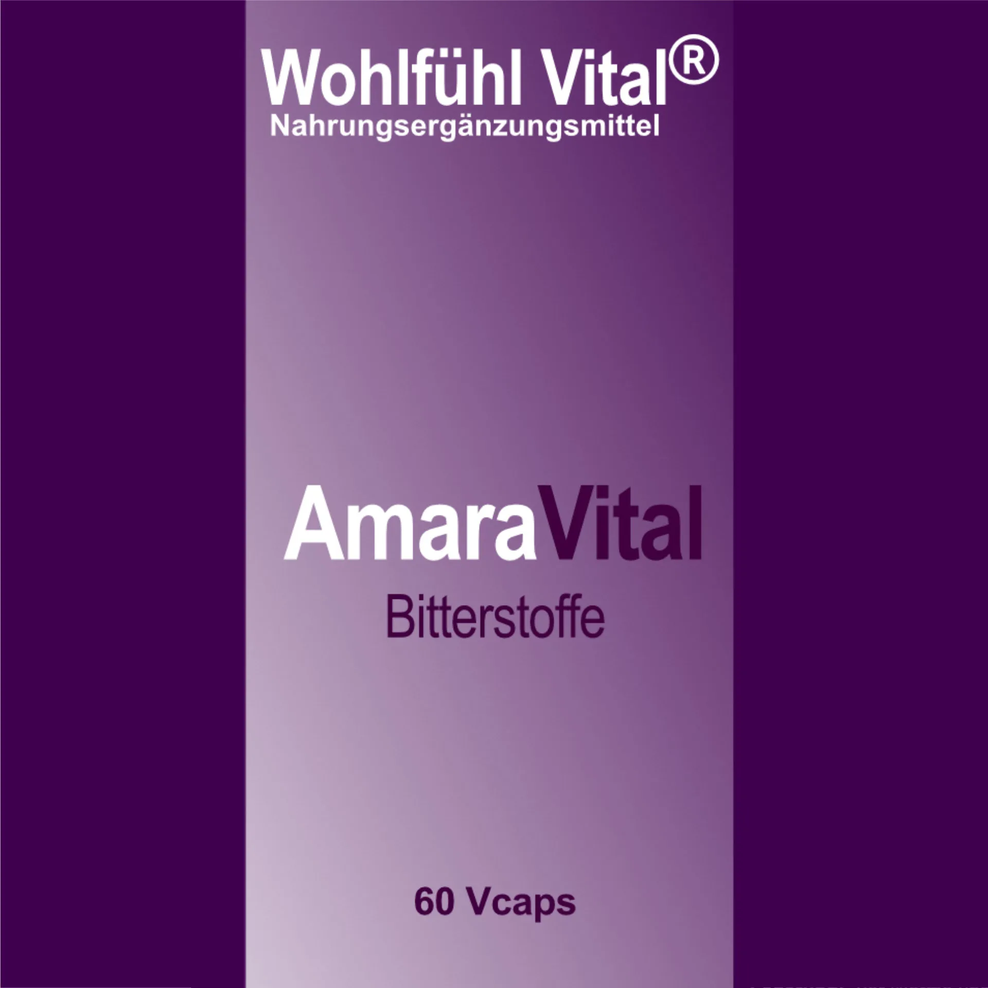 Amara Vital, Bitterstoffe, 60 VKapseln von Wohlfühl Vital®