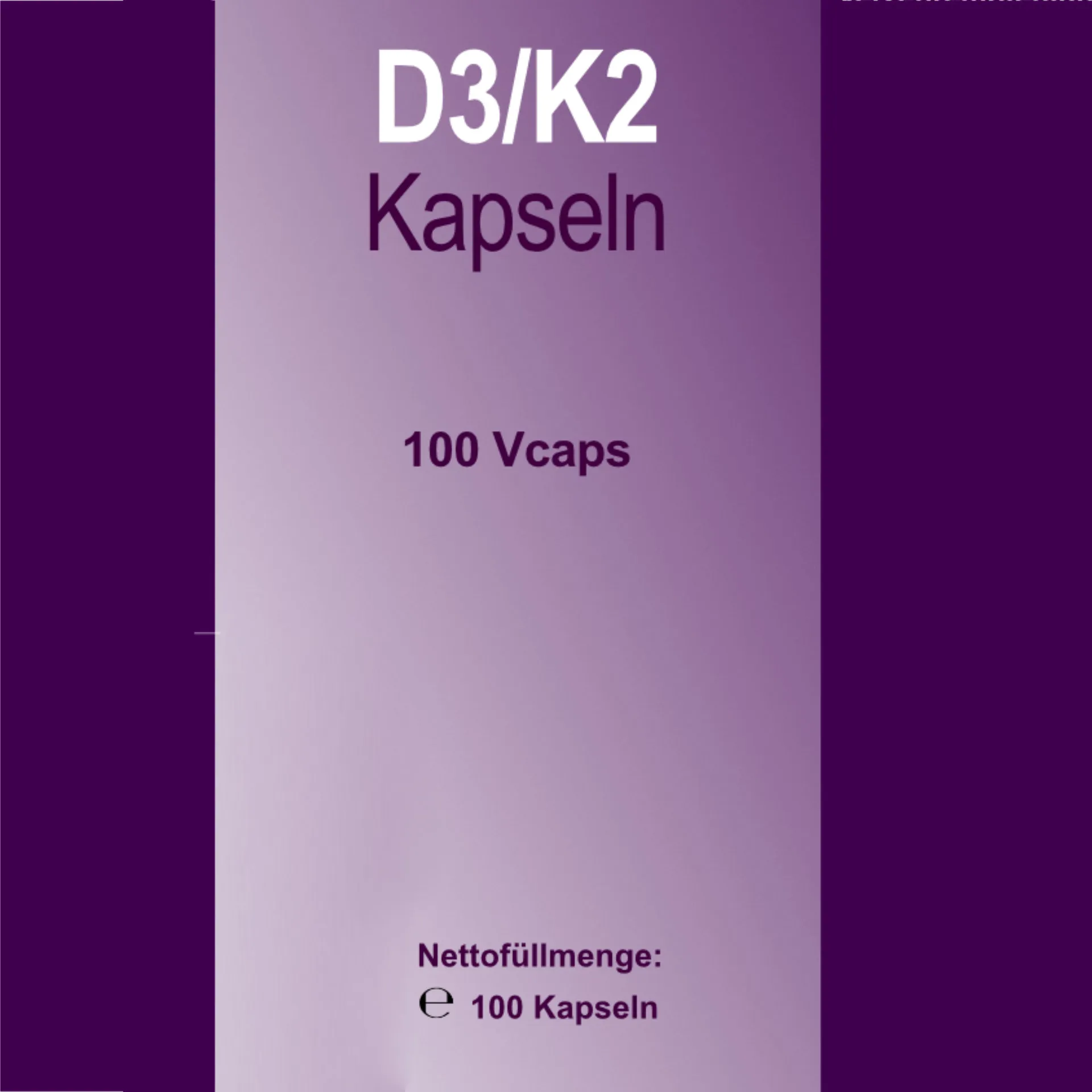D3/K2, 100 Kapseln, von Wohlfühl Vital®
