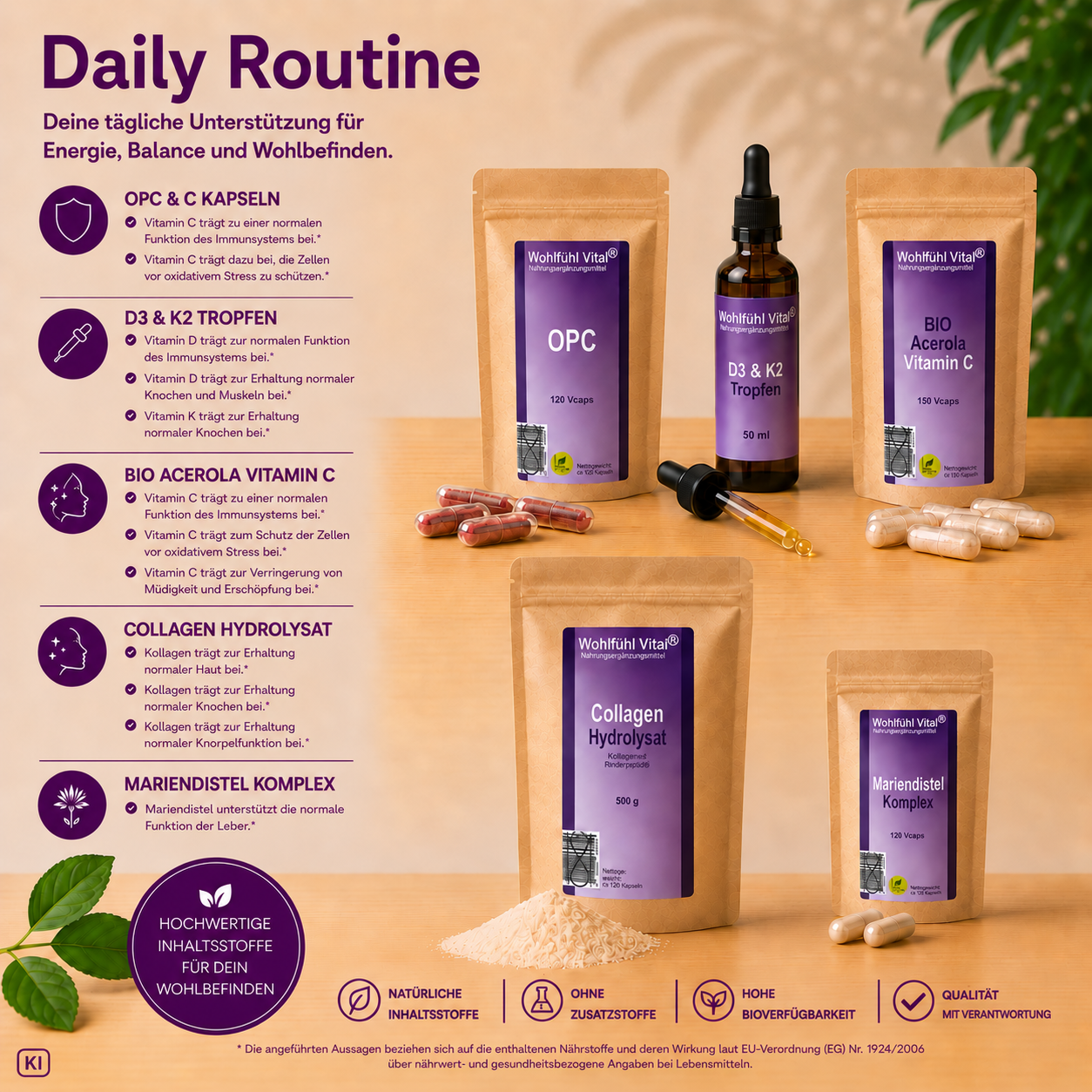 Daily Routine (Bundle 5) von Wohlfühl Vital®