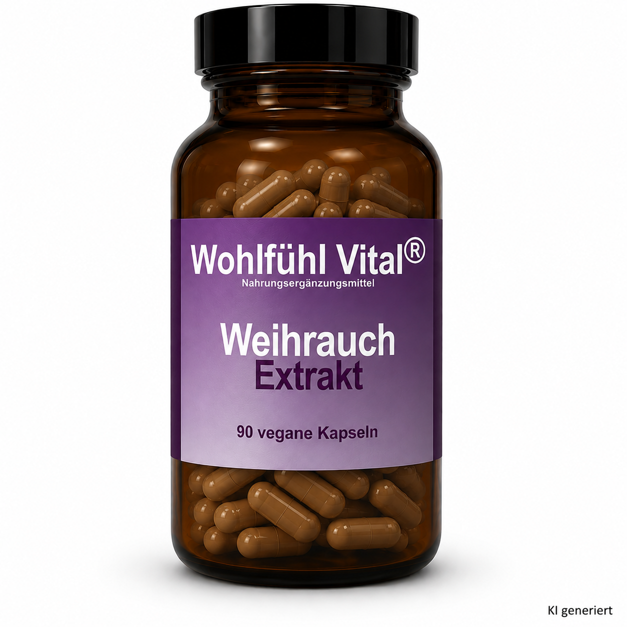 Weihrauch Extrakt, 90 vegane Kapseln im Glas von Wohlfühl Vital®