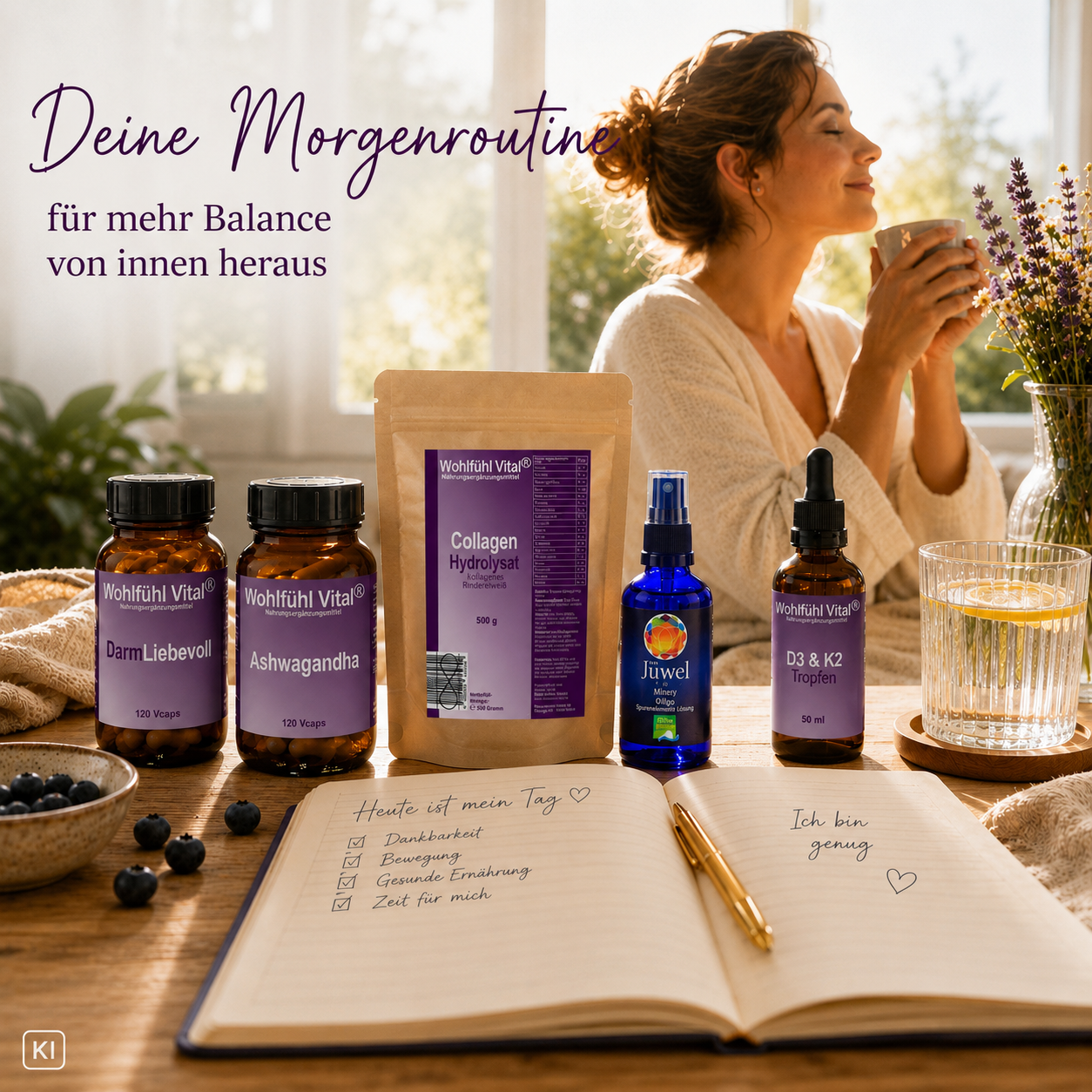 Deine morgendliche Wohlfühlroutine (Bundle 4) von Wohlfühl Vital®