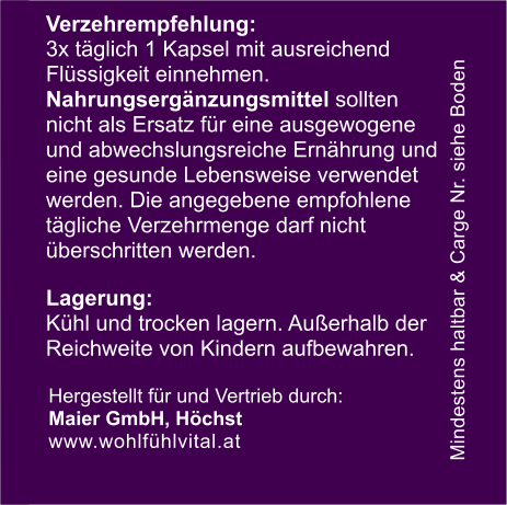 Schwarzkümmelöl ägyptisch, 80 Kapseln im Glas, von Wohlfühl Vital®