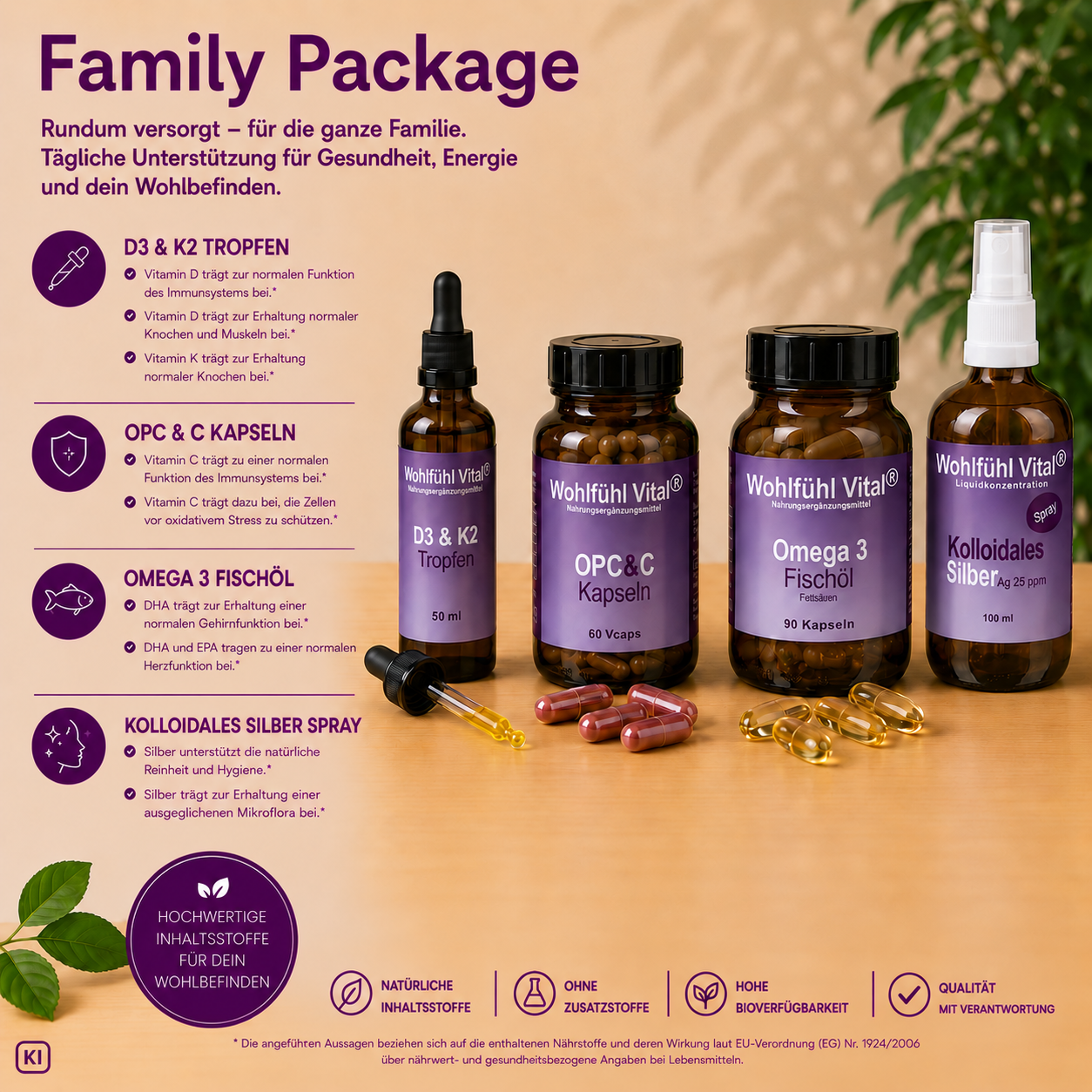 Family Package (Bundle 6) von Wohlfühl Vital®