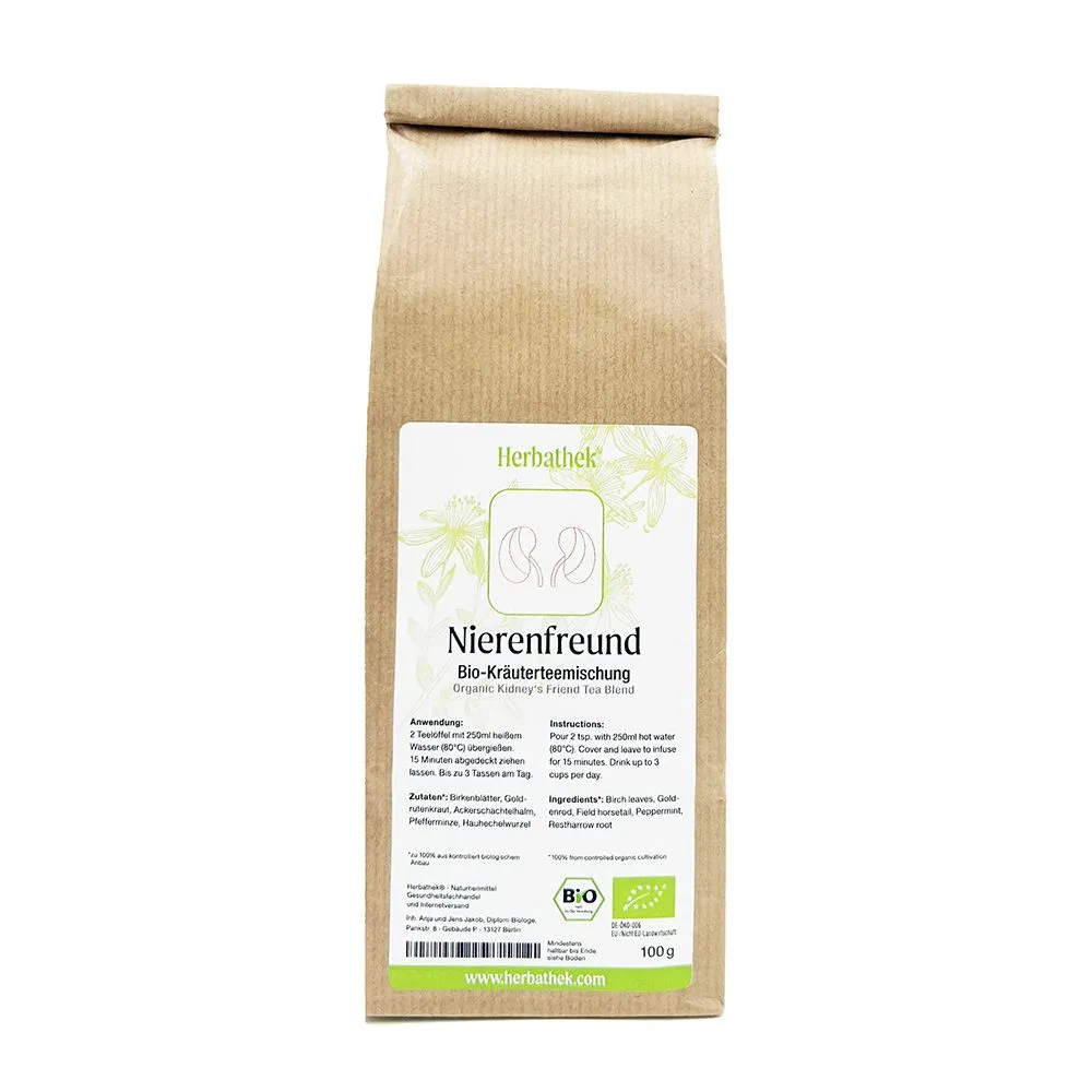 Nierenfreund, BIO-Kräuterteemischung, 100 g, von Herbathek