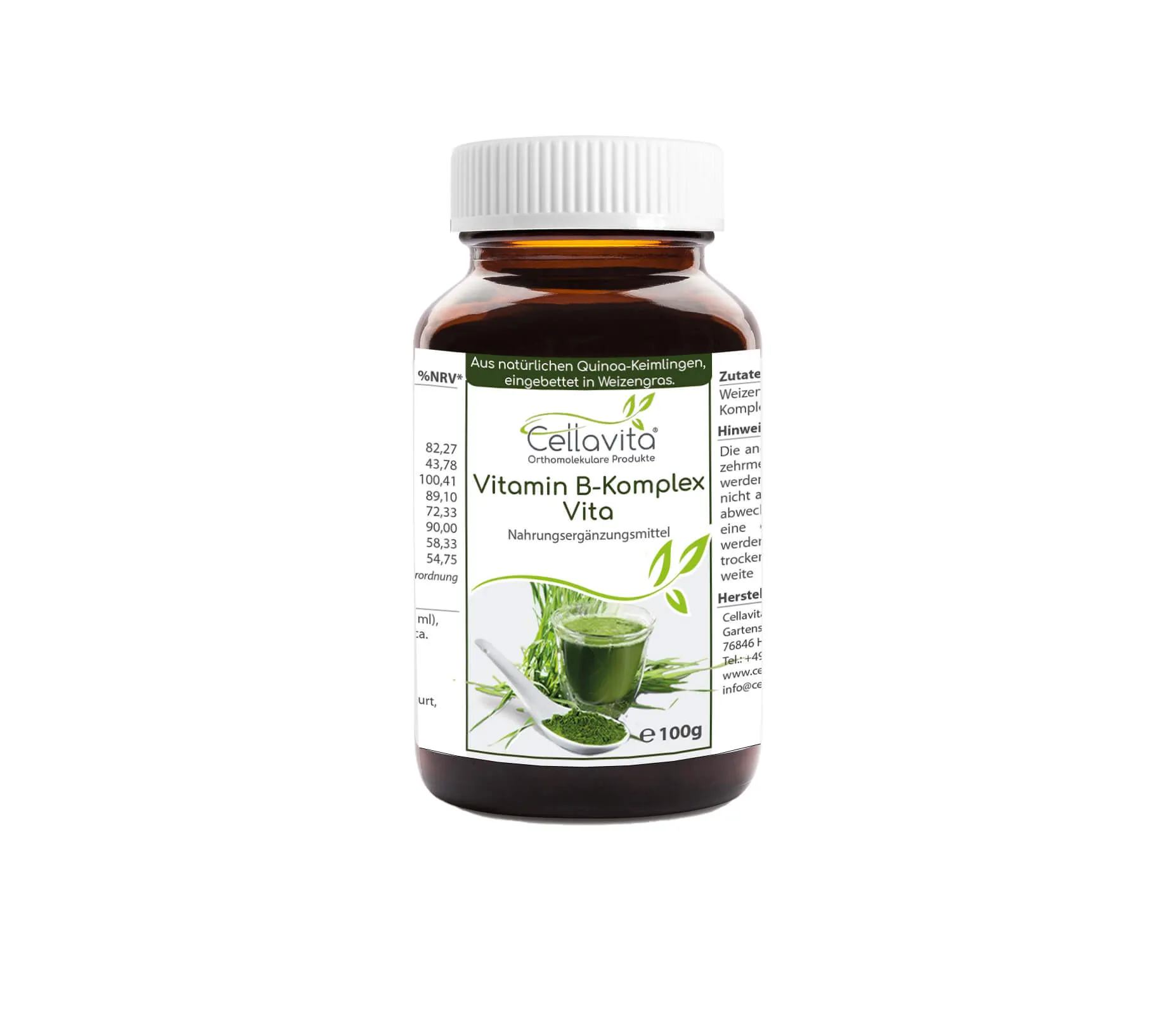 Vitamin B-Komplex Vita, 100 g, von Cellavita