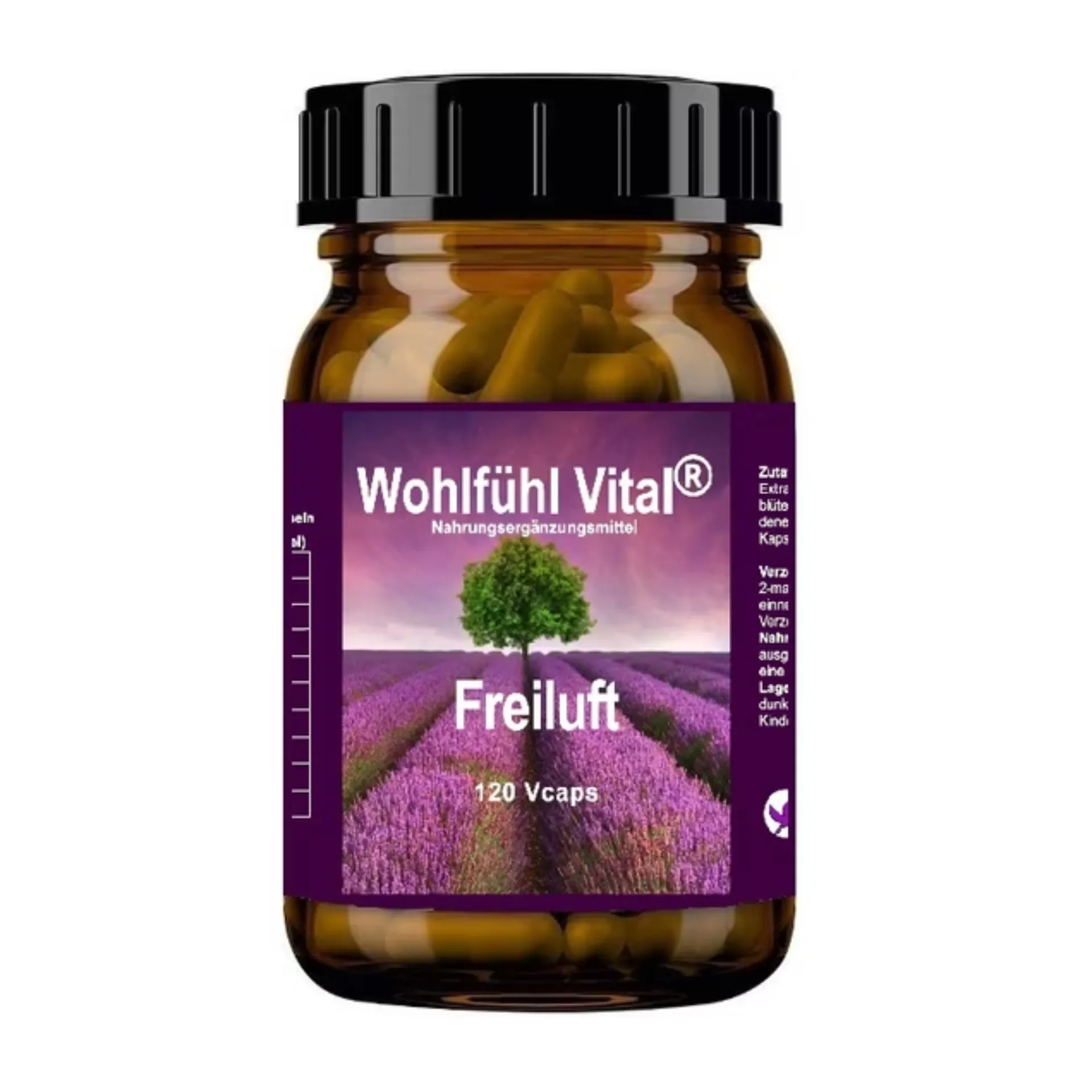 Freiluft, 120 Kapseln im Glas, von Wohlfühl Vital®