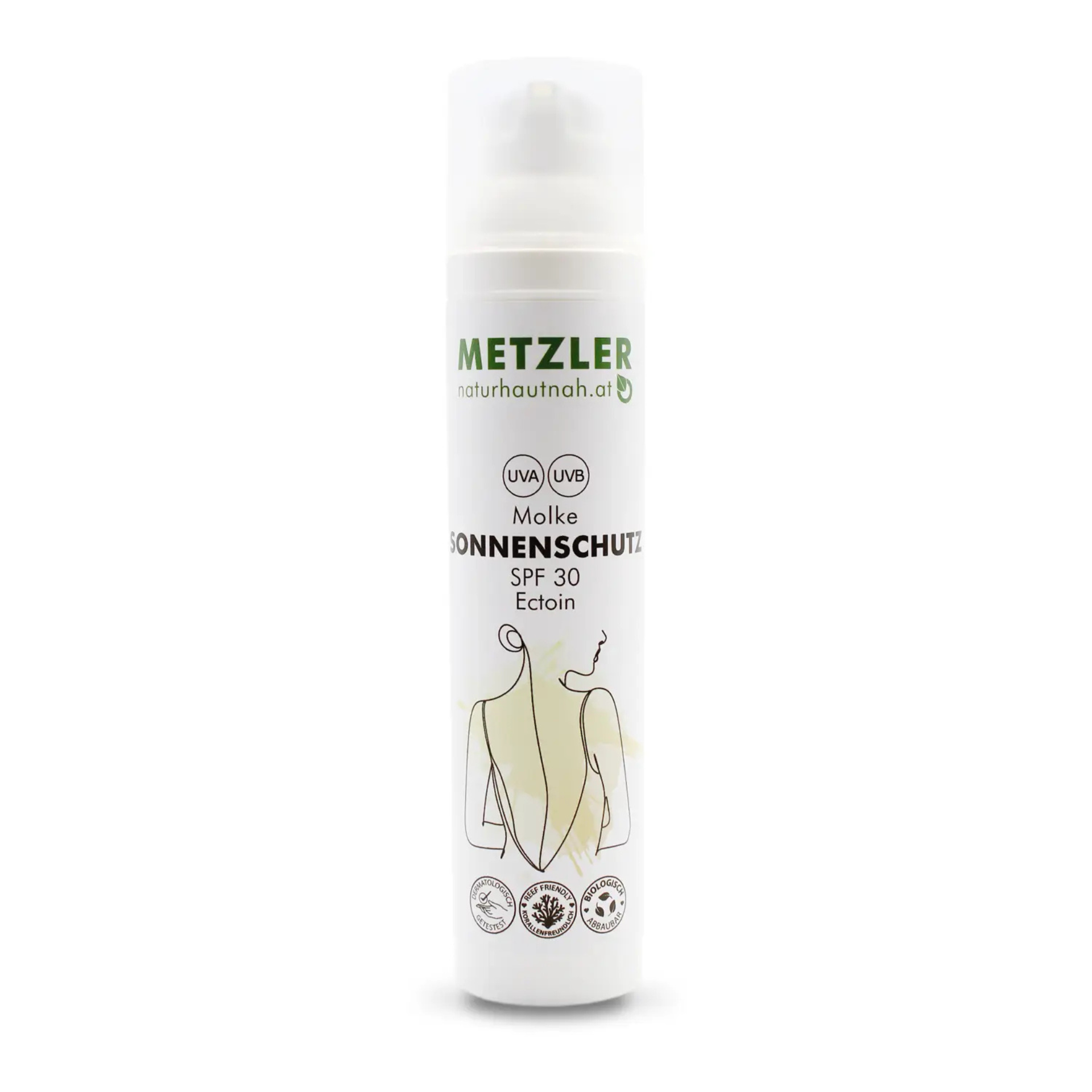 Molke Sonnenschutz, LSF 30, 100 ml, von Metzler