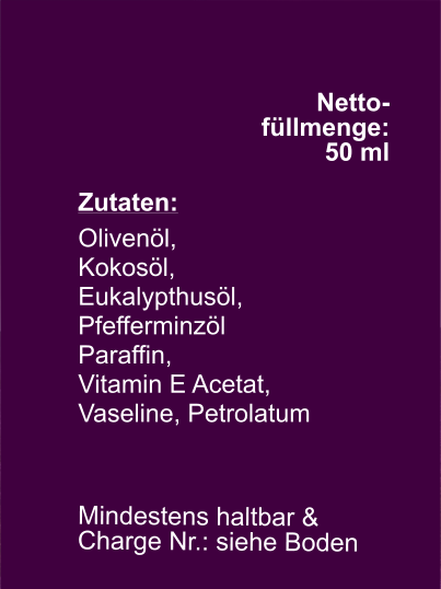 Brust Salbe, 50 ml, von Wohlfühl Vital®
