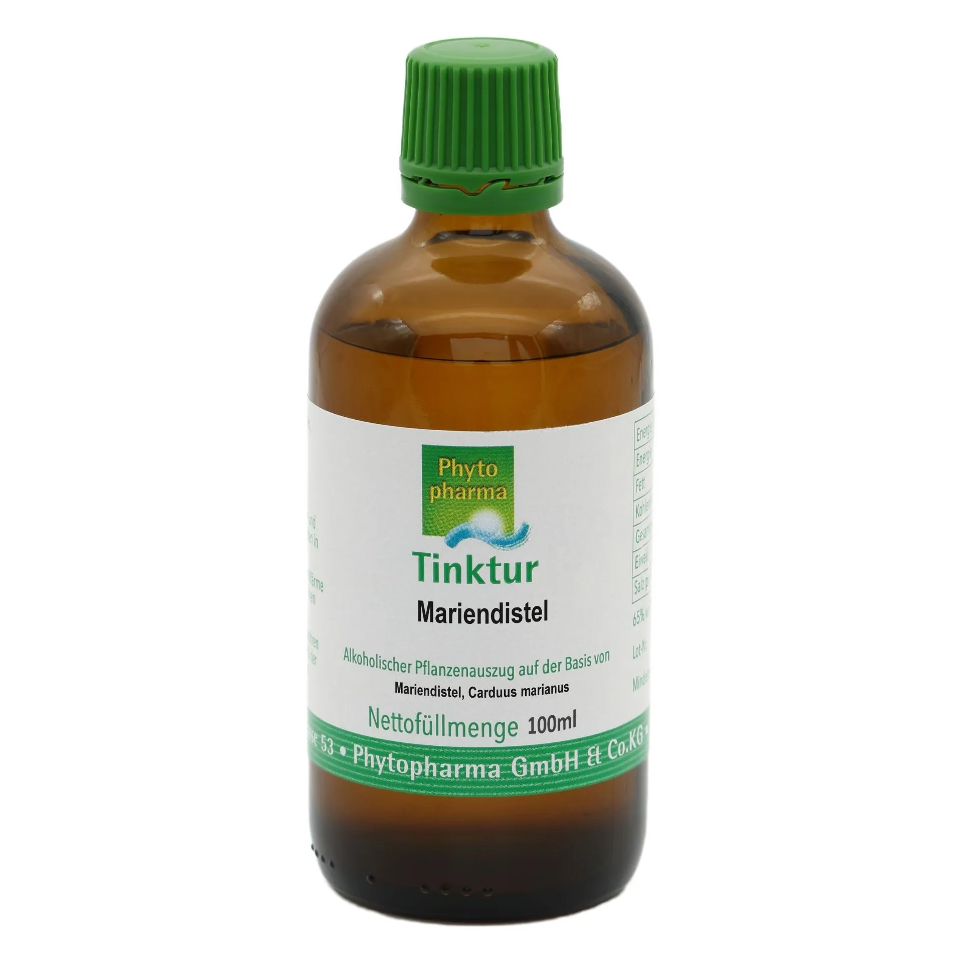 Tinktur "Mariendistel" (Carduus marianus), 100 ml, von Phytopharma