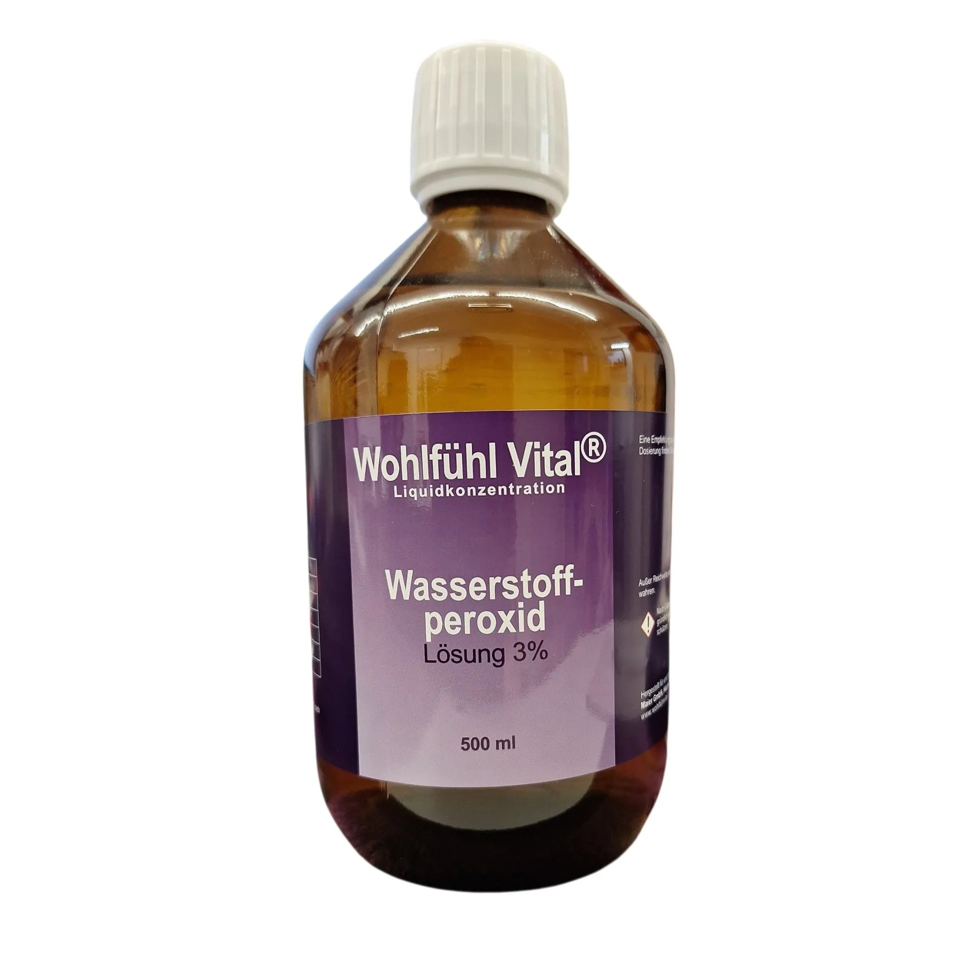 Wasserstoffperoxid Lösung 3%, 500 ml, von Wohlfühl Vital®