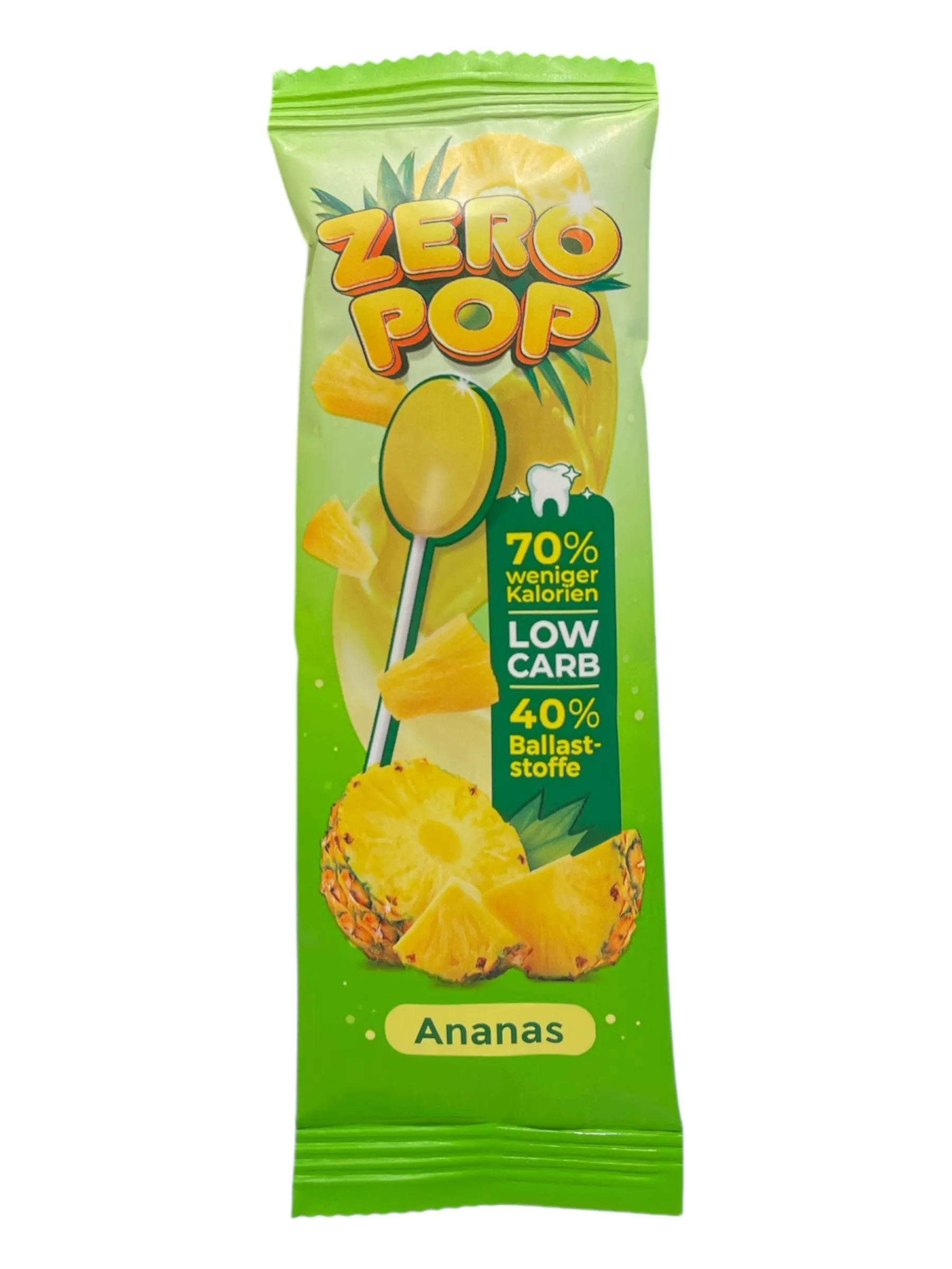 Zero Pop "Ananas", von Xylitquelle