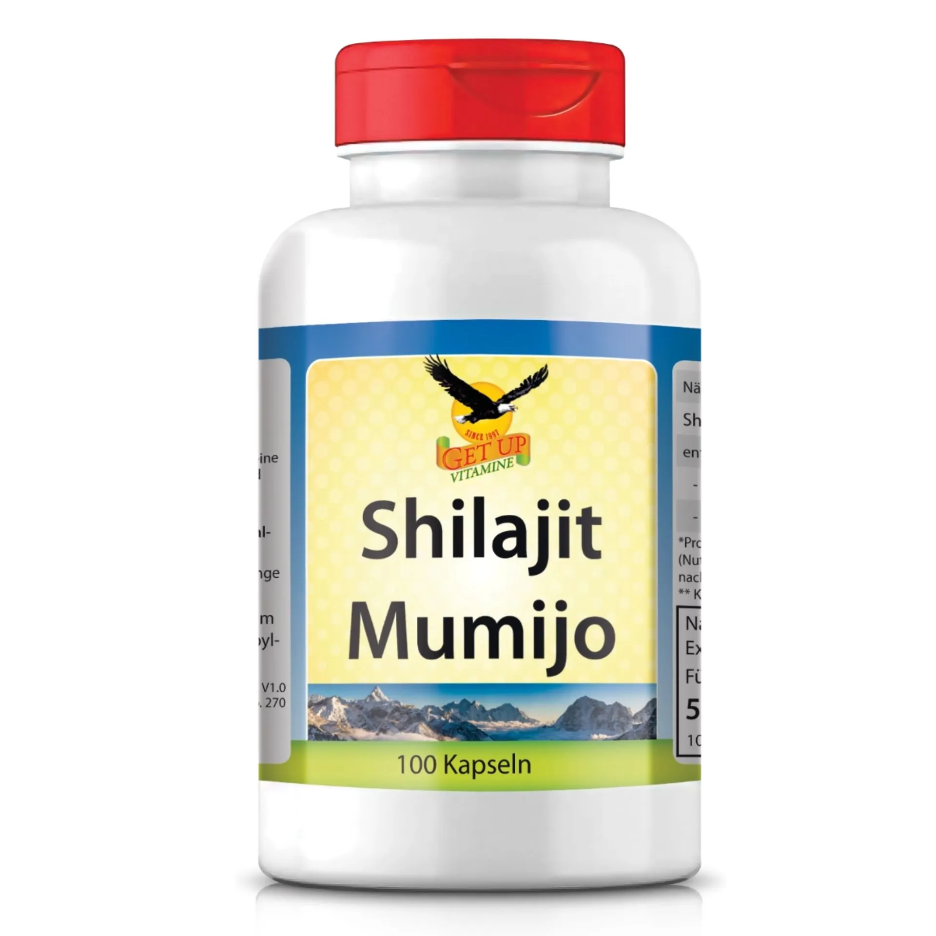 Shilajit Mumijo, 100 Kapseln, von Get Up