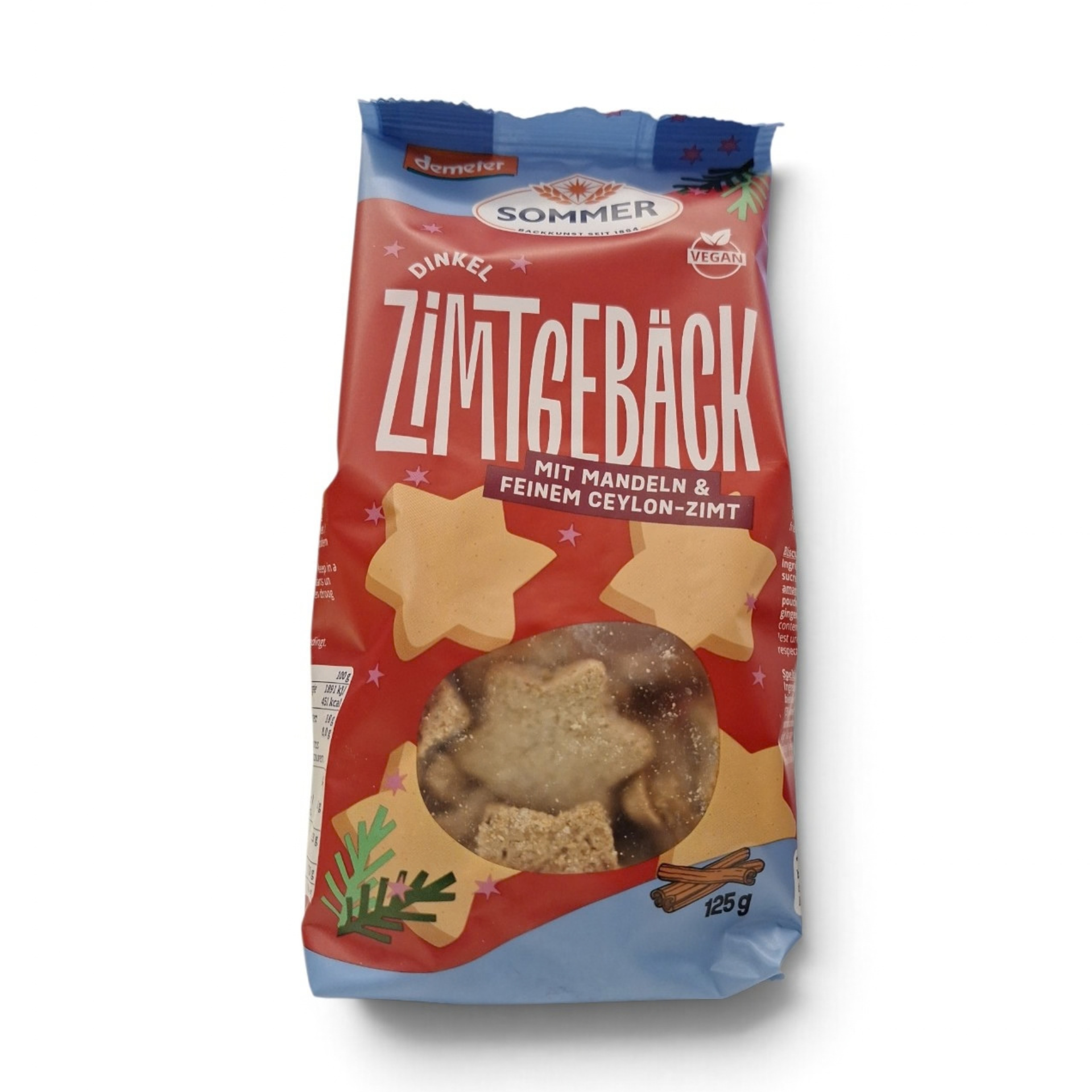 Zimtgebäck, 125 g, von Sommer